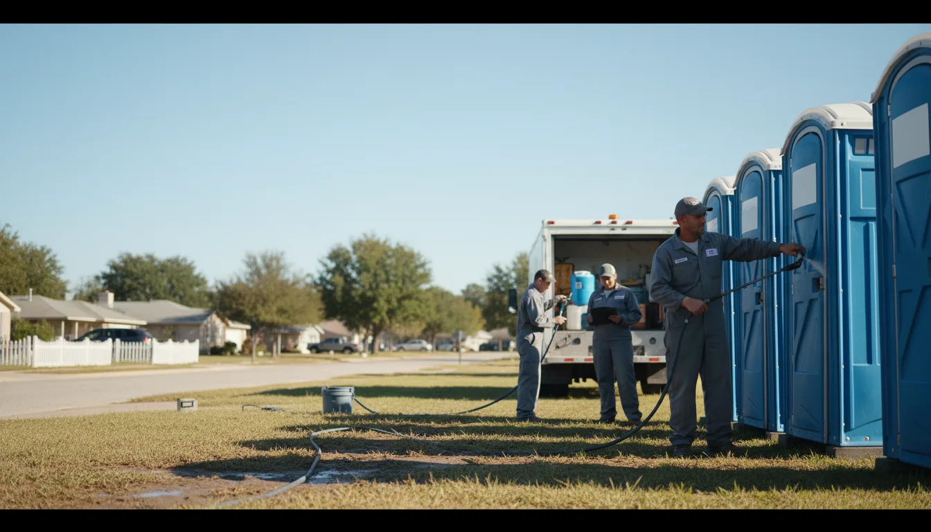 Long-Term Portable Toilet Rental in Cedar Rapids, NE near me